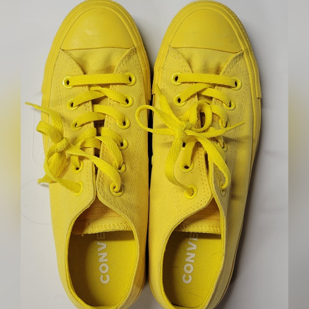 Yellow Converse